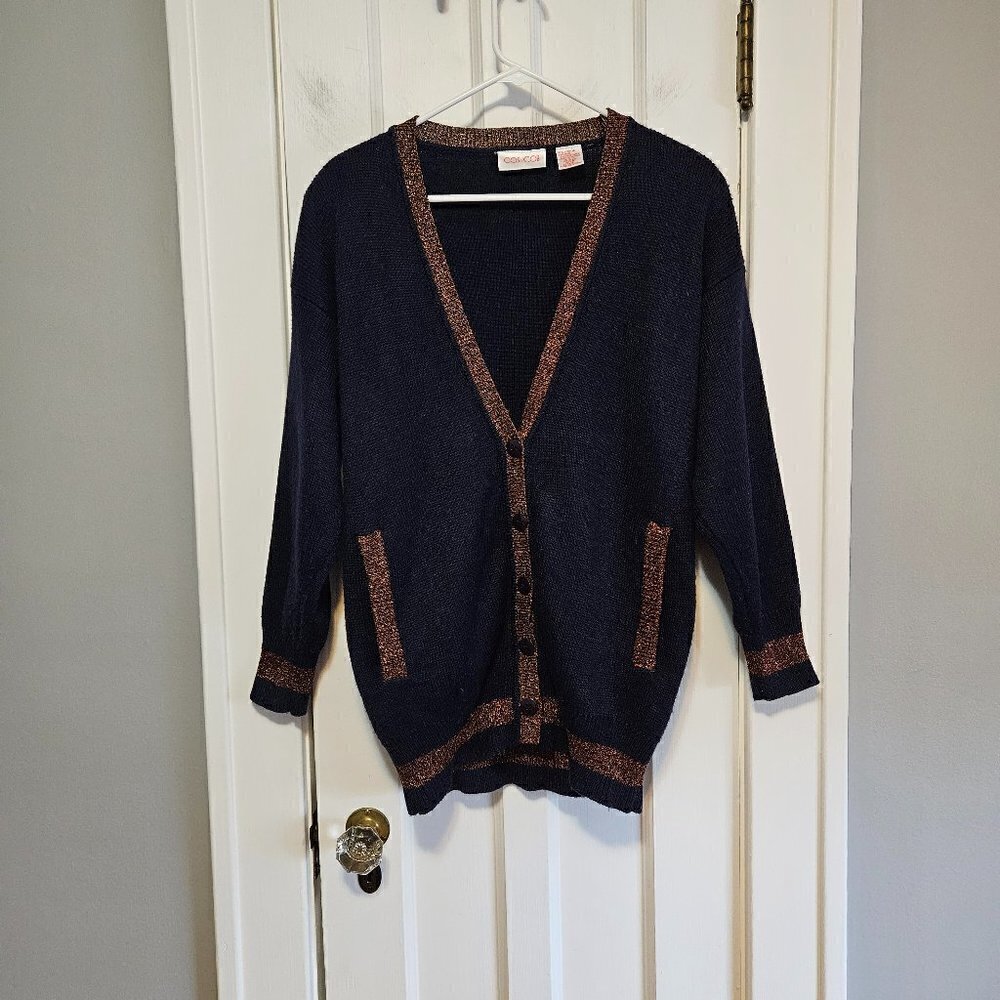 COS COB Vintage Wool Grandpa Cardigan Sweater
